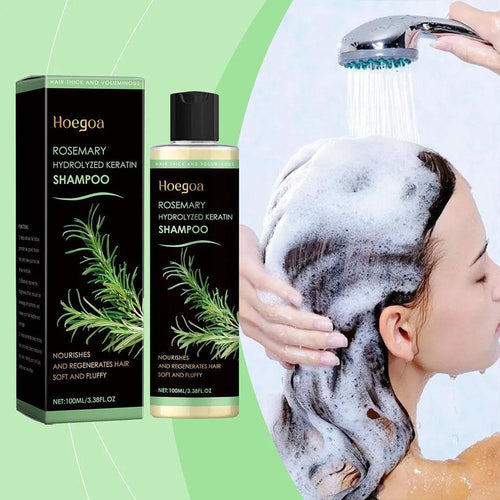 Organic Rosemary Hair Growth Shampoo for Women and Men-Natural Thickening 8 Stre